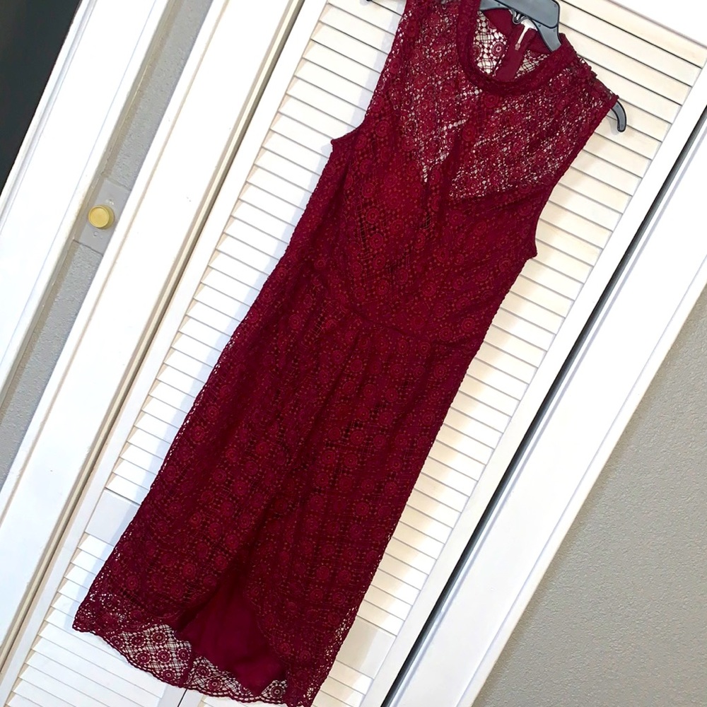 Lace Halter Dress